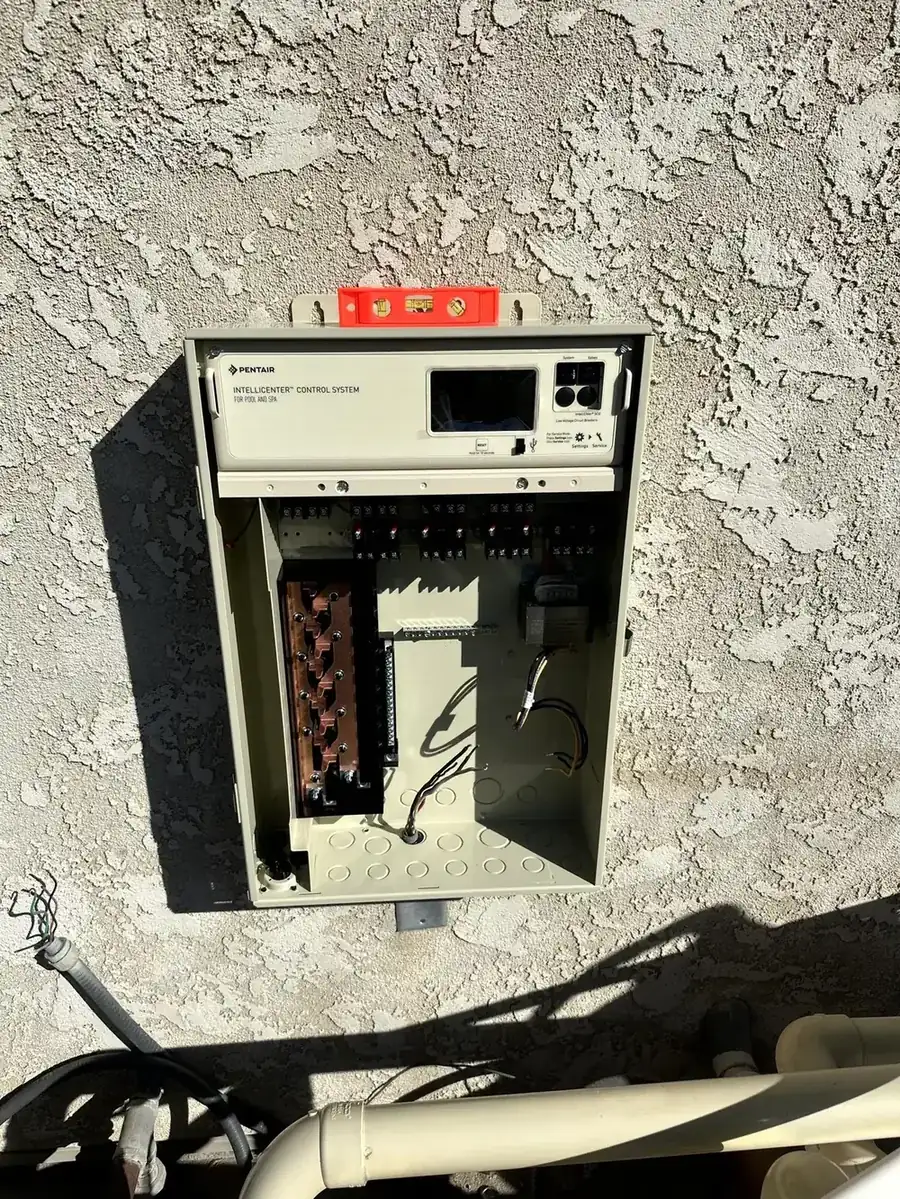 Pool automation panel installation — No Excuses Pool Service